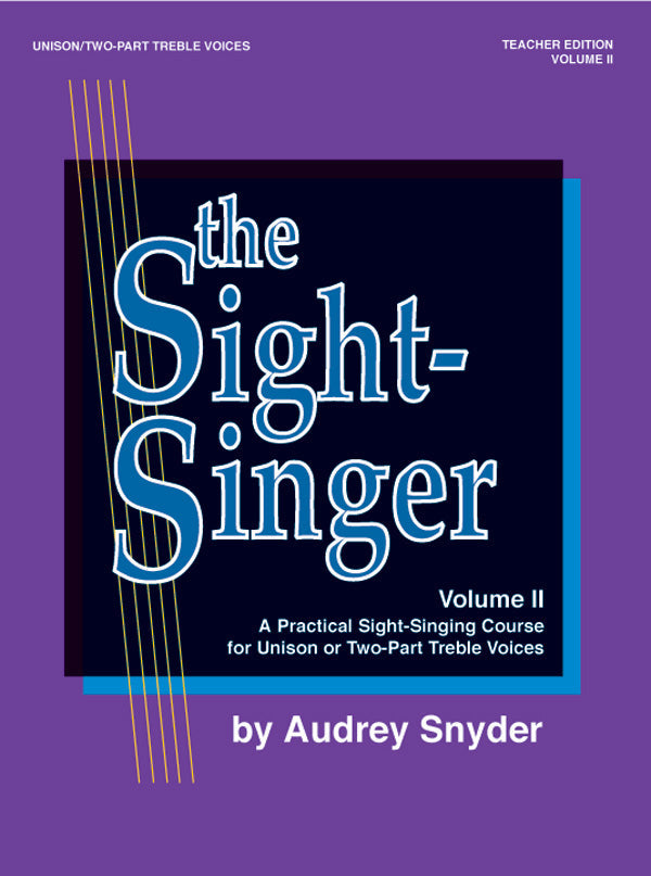 SIGHT SINGER BK 2 UNISON 2 PT TREBLE