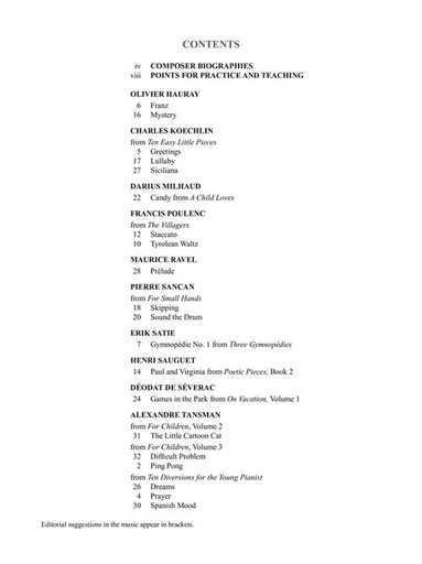 Bonjour, Piano! - Intermediate Level - Piano - Editions Durand, Salabert