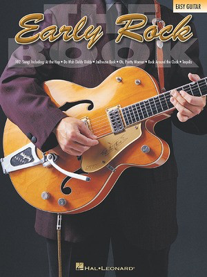 Early Rock The Book - Easy Guitar - Guitar Hal Leonard Easy Guitar