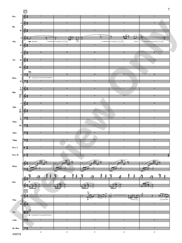 Unconquered – Full Orchestra Conductor Score & Parts (Digital Download)
