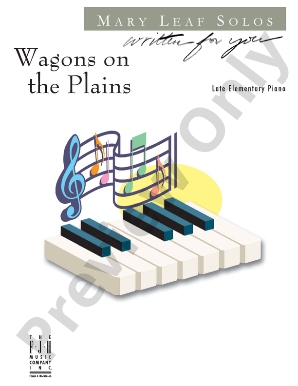 Wagons on the Plains - Piano (Digital Download)