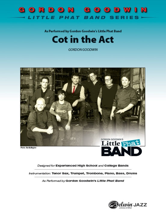 Cot in the Act - Jazz Ensemble Conductor Score & Parts (Digital Download)