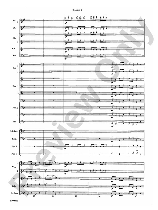 Carmen Suite – Ful Orchestra Conductor Score & Parts (Digital Download)