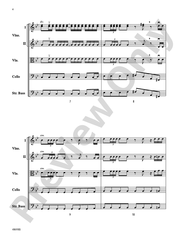 Selections from Hamilton - String Orchestra Conductor Score & Parts (Digital Download)