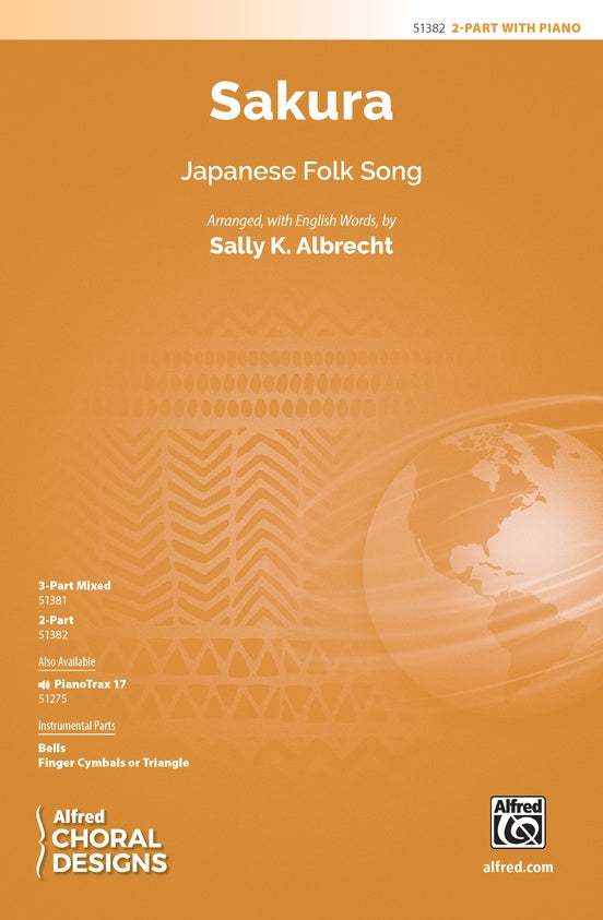 Sakura - 2 Part Treble Choral Octavo (Digital Download)