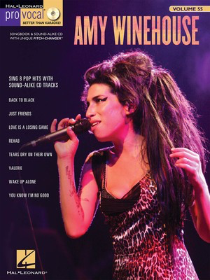 Amy Winehouse - Pro Vocal Women's Edition Volume 55 - Vocal Hal Leonard /CD