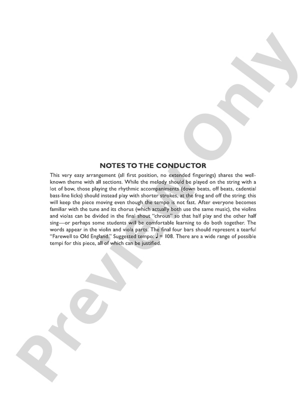 Botany Bay - String Orchestra Conductor Score & Parts (Digital Download)