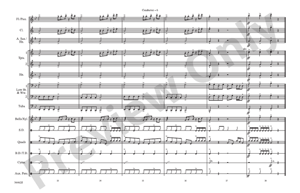 Crazy In Love (Arr. Doug Adams) – Marching Band Conductor Score & Parts (Digital Download)