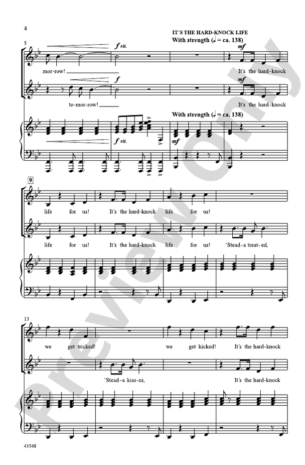 Annie – 2-Part Choral Octavo (Digital Download)