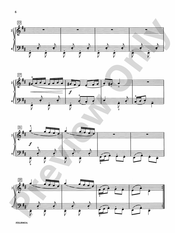 Bach for Piano Ensemble, Level 4 - 2 Pianos, 8 Hands (Digital Download)