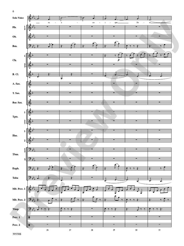 I'll Be Home for Christmas - Concert Band Conductor Score & Parts (Digital Download)