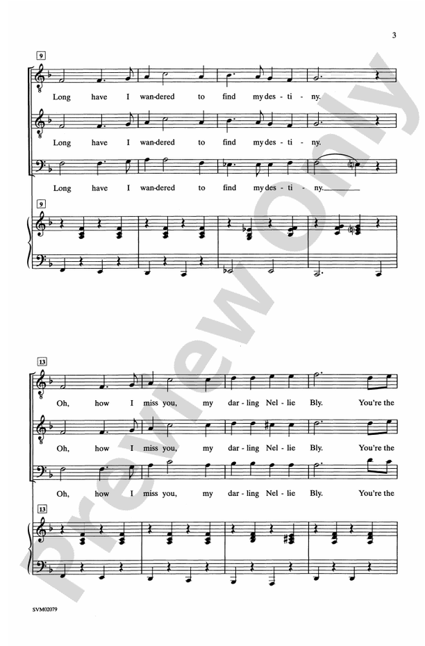 I'll Sail Right Home to You – TTB Choral Octavo (Digital Download)