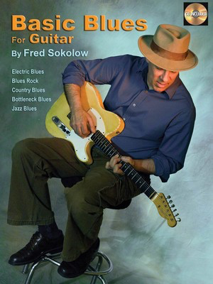Basic Blues for Guitar - Book/CD Pack - Guitar Fred Sokolow Hal Leonard Guitar Solo