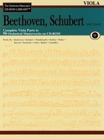 Beethoven, Schubert & More - Volume 1 - The Orchestra Musician's CD-ROM Library - Viola - Franz Schubert|Ludwig van Beethoven - Viola Hal Leonard CD-ROM