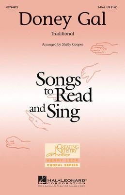 Doney Gal - 2-Part Shelly Cooper Hal Leonard Choral Score Octavo