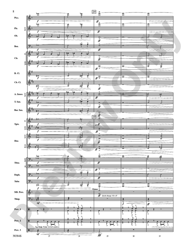 Harry Potter and the Deathly Hallows, Part 2, Symphonic Suite from - Concert Band Conductor Score & Parts (Digital Download)