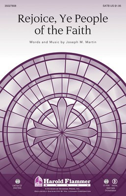 Rejoice, Ye People of the Faith - (Incorporating Rejoice, Ye Pure In Heart) - Joseph M. Martin - SAB Joseph M. Martin Shawnee Press Choral Score Octavo