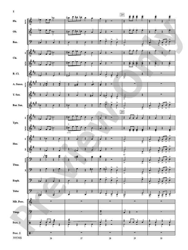 Screamers! - Concert Band Conductor Score & Parts (Digital Download)