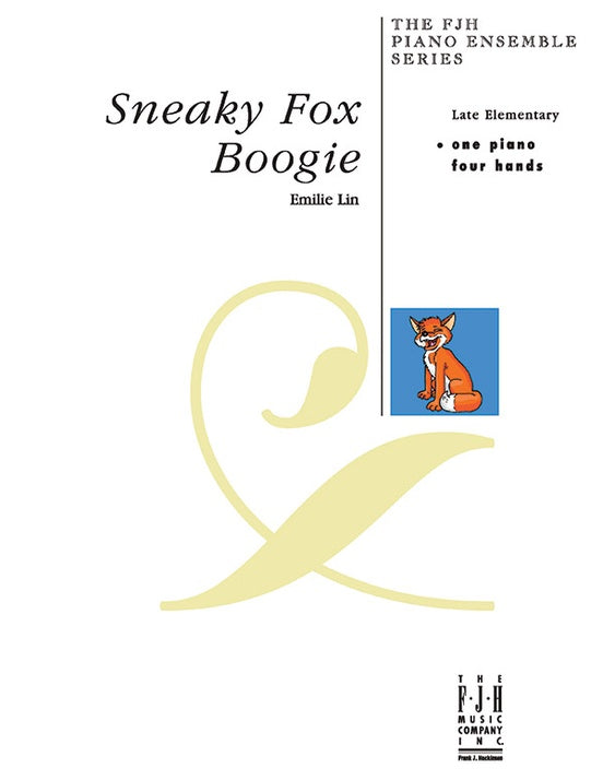 Sneaky Fox Boogie - Piano (Digital Download)