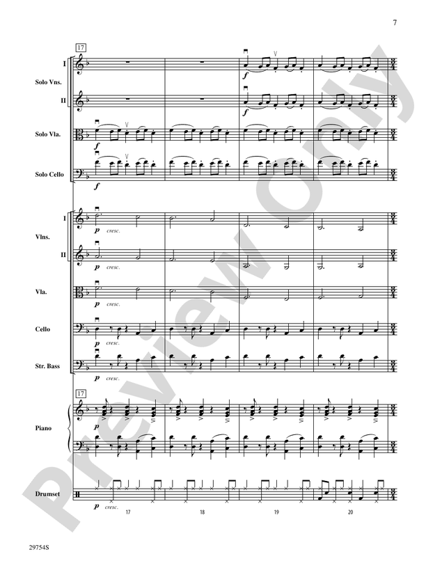 Five Ukrainians in a Bell Tower (Ukrainian Bell Carol) – String Orchestra Conductor Score & Parts (Digital Download)