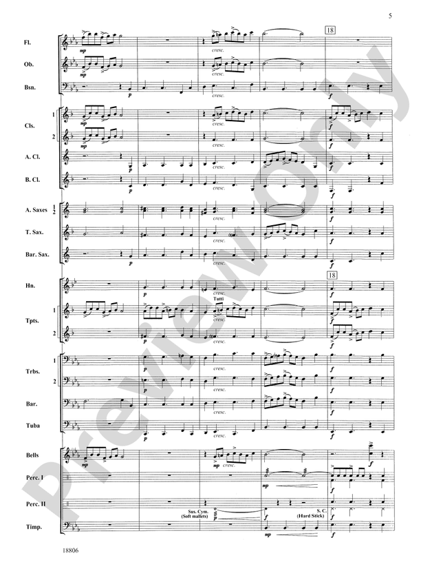 Quintology - Concert Band Conductor Score & Parts (Digital Download)