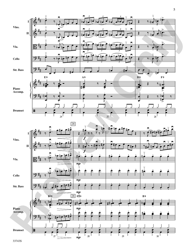 Stringin' at the Juke Joint – String Orchestra Conductor Score & Parts (Digital Download)