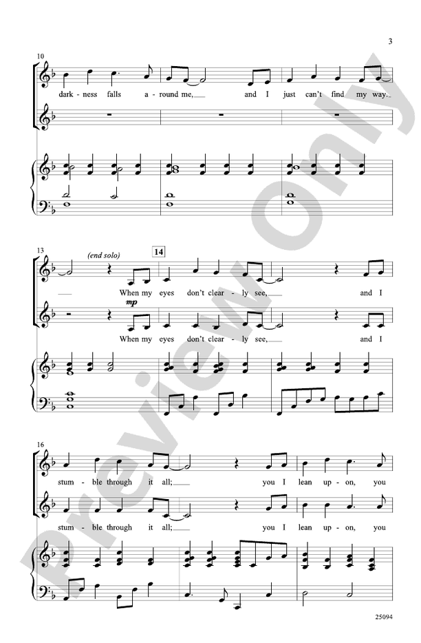 Always There - SSA Choral Octavo (Digital Download)