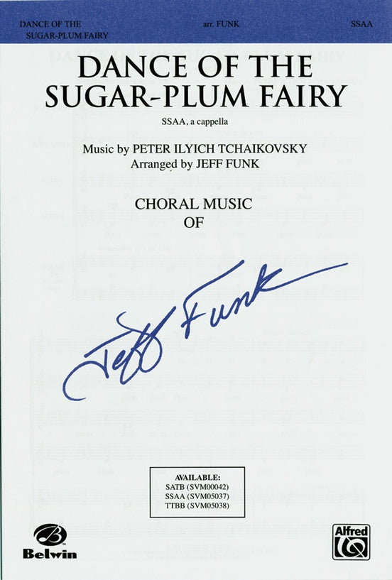 Dance of the Sugar-Plum Fairy (from The Nutcracker Suite) – SSAA, a cappella Choral Octavo (Digital Download)