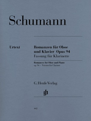Romances for Clarinet and Piano Op 94