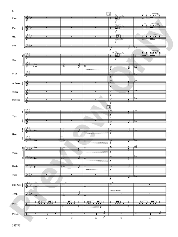 Vision Quest - Concert Band Conductor Score & Parts (Digital Download)