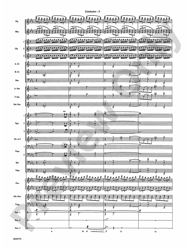 To Dance in the Secret Garden - Concert Band Conductor Score & Parts (Digital Download)