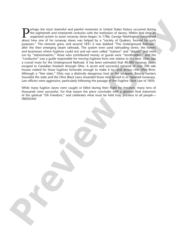 They Shall Run and Be Free - Concert Band Conductor Score & Parts (Digital Download)