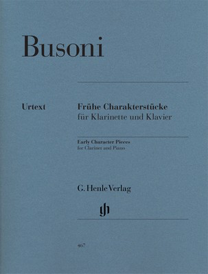 Early Character Pieces for Clarinet and Piano