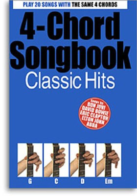 4-Chord Songbook: Classic Hits - Guitar Various Wise Publications Lyrics & Chords