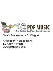 Elsa's Procession To The Minster (from Lohengrin) - Brass Band (Digital Download)