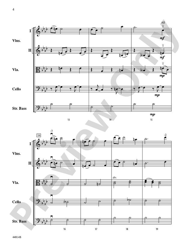 Transylvanian Lullaby - String Orchestra Conductor Score & Parts (Digital Download)