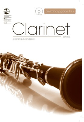 AMEB Clarinet Series 3 Preliminary to Grade 2 - Clarinet CD Recording & Handbook AMEB 1203089739
