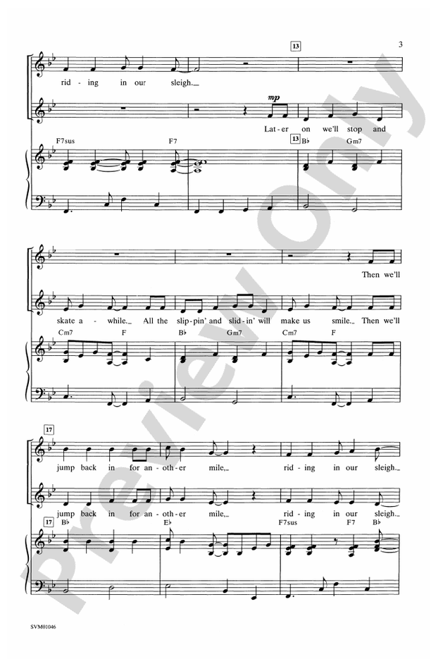 A Holiday Sleighride - 2-Part Choral Octavo (Digital Download)