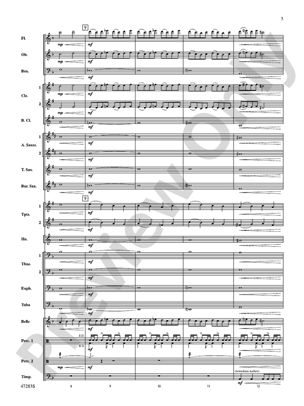 Red Giant - Concert Band Conductor Score & Parts (Digital Download)