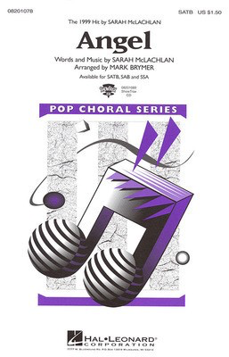 Angel - Sarah McLachlan - SAB Mark Brymer Hal Leonard Octavo
