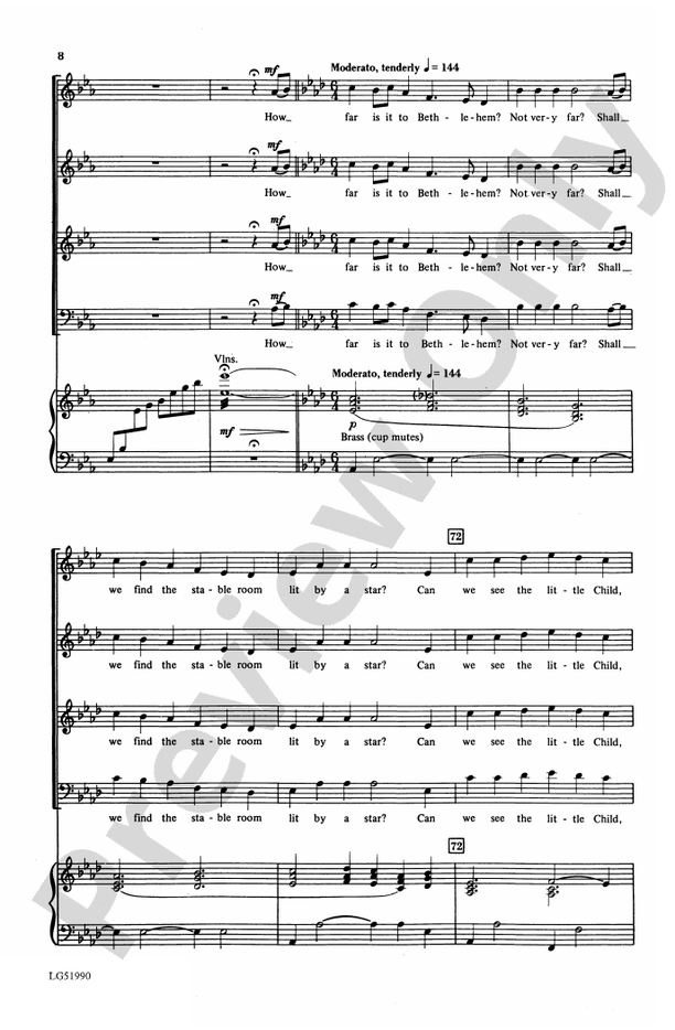 Carol Cantata - No. 1 SATB Choir (Digital Download)