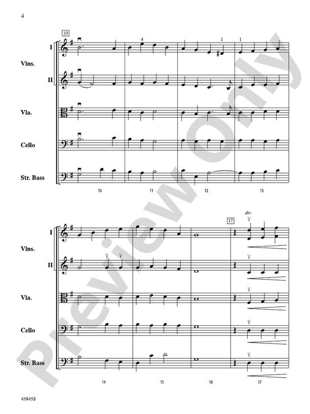 A Percy Grainger Portrait - String Orchestra Conductor Score & Parts (Digital Download)