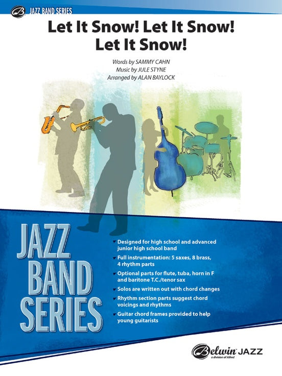 Let It Snow! Let It Snow! Let It Snow! (Grade 3) - Jazz Ensemble Conductor Score & Parts(Digital Download)