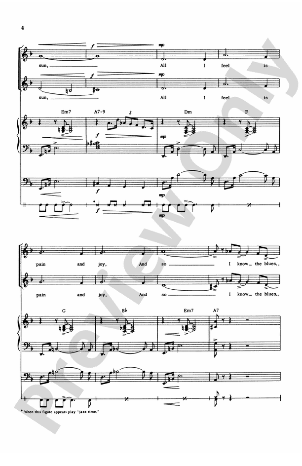 All About the Blues - 2-Part Choral Octavo (Digital Download)