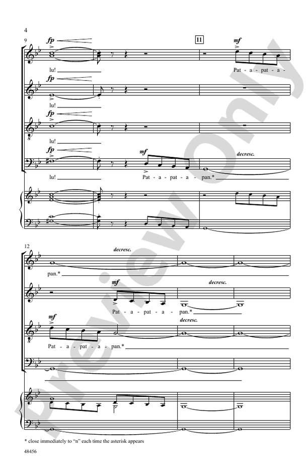 A Festive Pat-A-Pan - SATB a cappella Choral Octavo (Digital Download)
