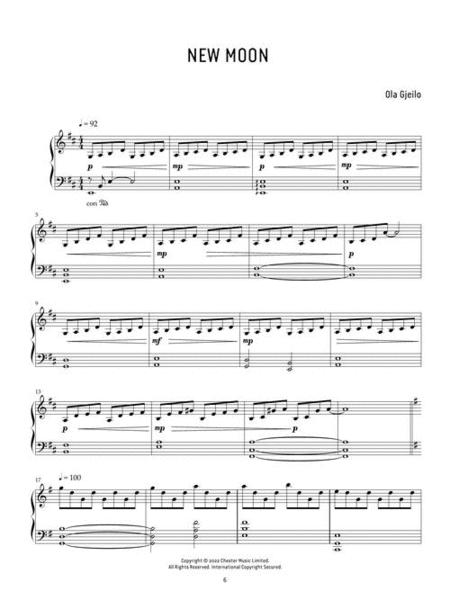 Gjeilo - Dawn - Piano Solo Chester CH88256