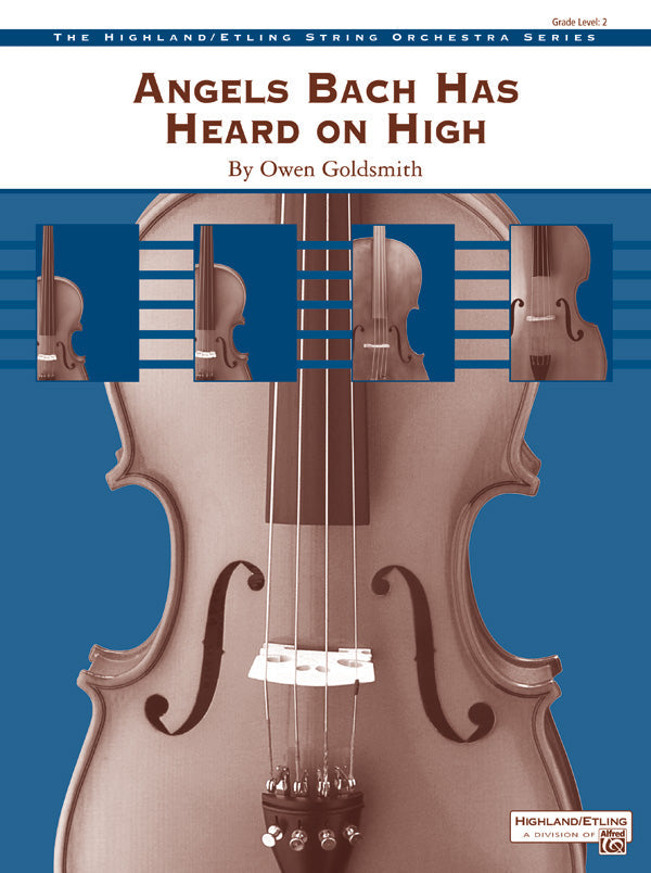 ANGELS BACH HAS HEARD STR ORCH GR 2 GOLDSMITH