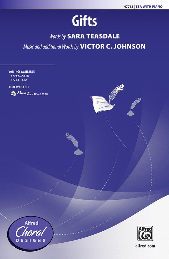Gifts – SSA Choral Octavo (Digital Download)