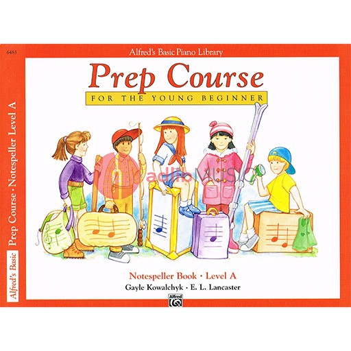 Alfred's Basic Piano Library Prep Course Notespeller Book A - Piano by Lancaster/Kowalchyk Alfred 6483