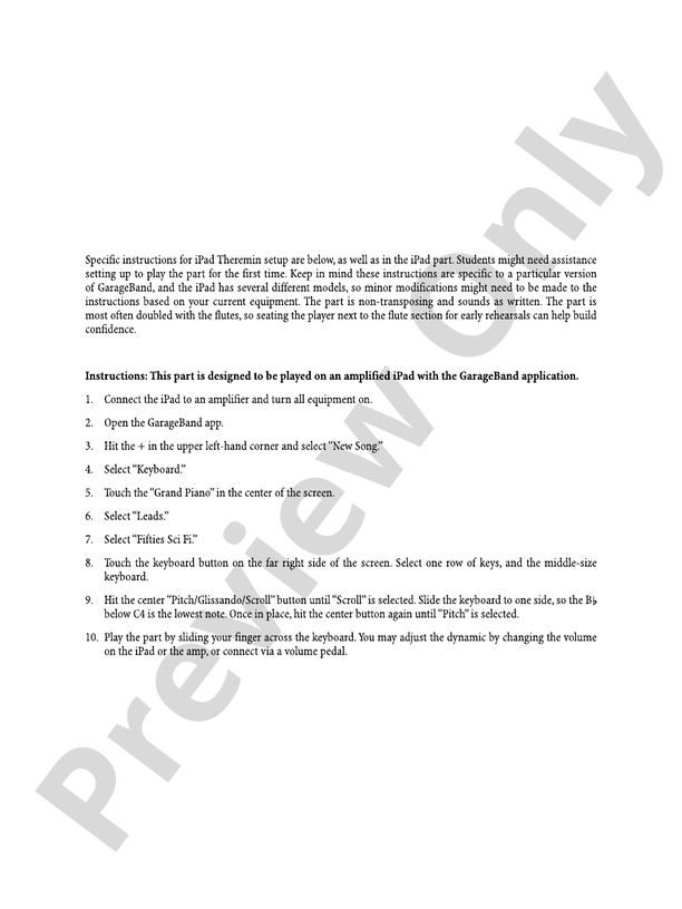 The Haunted Carousel - Concert Band Conductor Score & Parts (Digital Download)